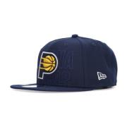 Indiana Pacers Platte Klep Snapback Pet New Era , Blue , Unisex