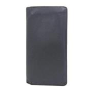 Pre-owned Canvas wallets Louis Vuitton Vintage , Black , Heren