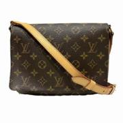 Pre-owned Fabric louis-vuitton-bags Louis Vuitton Vintage , Brown , Da...