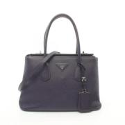 Pre-owned Leather prada-bags Prada Vintage , Purple , Dames