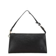 Pre-owned Leather louis-vuitton-bags Louis Vuitton Vintage , Black , D...