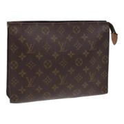 Pre-owned Canvas louis-vuitton-bags Louis Vuitton Vintage , Brown , Da...