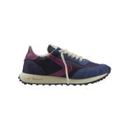 Blauwe Start Heritage Sneakers Handgemaakt in Italië Valsport 1920 , M...