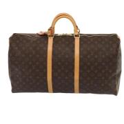 Pre-owned Canvas travel-bags Louis Vuitton Vintage , Brown , Dames