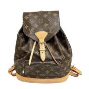 Pre-owned Fabric louis-vuitton-bags Louis Vuitton Vintage , Brown , Da...