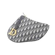 Pre-owned Canvas dior-bags Dior Vintage , Blue , Dames