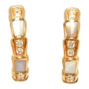 Pre-owned Rose Gold earrings Bvlgari Vintage , Yellow , Dames