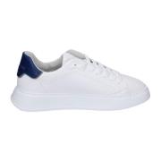 Leren Heren Sneakers Stijlvolle Schoenen Philippe Model , White , Here...