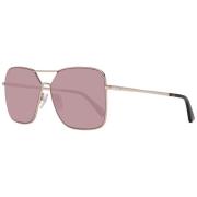 Roségoud Vrouwen Zonnebril WEB Eyewear , Yellow , Dames