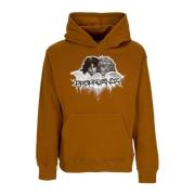 Bruine Hoodie met Kangoeroezak Propaganda , Brown , Heren