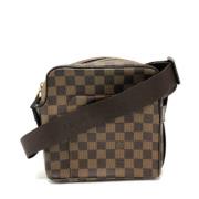 Pre-owned Fabric louis-vuitton-bags Louis Vuitton Vintage , Brown , Da...