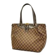 Pre-owned Fabric louis-vuitton-bags Louis Vuitton Vintage , Brown , Da...