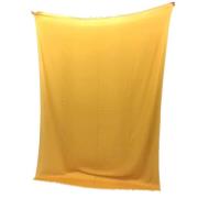 Pre-owned Silk scarves Hermès Vintage , Yellow , Dames