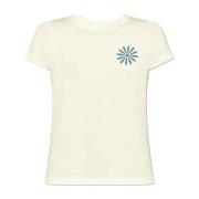 Bedrukt T-shirt Kenzo , Beige , Dames