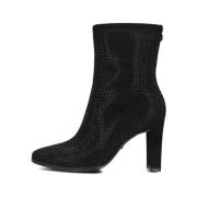 Mandy Macy Dames Enkellaarsjes Mexx , Black , Dames