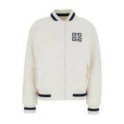 Multicolor Bomberjack met 4G Logo Givenchy , White , Dames