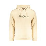 Beige Katoenen Trui Pepe Jeans , Beige , Heren