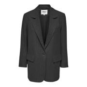 Donna Blazer Herfst/Winter Collectie Only , Gray , Dames