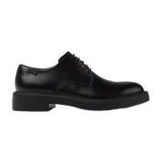 Zwarte leren Dean schoenen Camper , Black , Heren