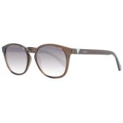 Bruine Herenzonnebril Vierkante Verlooplens Guess , Brown , Unisex