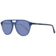 Blauwe Aviator Zonnebril Gant , Blue , Unisex