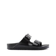 Zwarte casual unisex sandalen met EVA-zool Birkenstock , Black , Heren