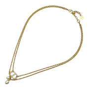 Pre-owned Metal dior-jewelry Dior Vintage , Yellow , Dames