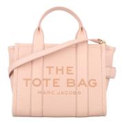 Roze Mini Tote Leren Handtas Marc Jacobs , Pink , Dames