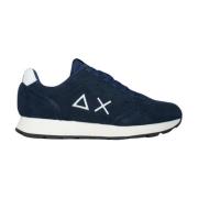 Blauwe Sneaker Tom Suede Sun68 , Blue , Heren