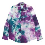 Tie Dye Longsleeve Shirt Multicolor Mauna Kea , Multicolor , Heren