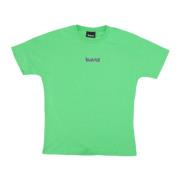 Eenvoudig Logo Tee Lime/st Paars Disclaimer , Green , Heren