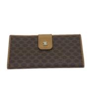 Pre-owned Canvas wallets Celine Vintage , Brown , Dames