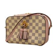 Pre-owned Canvas louis-vuitton-bags Louis Vuitton Vintage , White , Da...