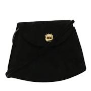 Pre-owned Suede crossbody-bags Salvatore Ferragamo Pre-owned , Black ,...