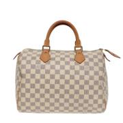 Pre-owned Canvas louis-vuitton-bags Louis Vuitton Vintage , Gray , Dam...