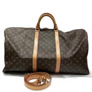 Pre-owned Canvas travel-bags Louis Vuitton Vintage , Brown , Dames