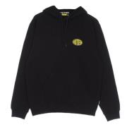 Zwarte hoodie met kangoeroezak Iuter , Black , Heren