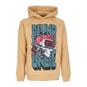 Skull Hoodie Beige Feeststijl Dolly Noire , Beige , Heren