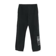 Zwarte Jersey Wijde Broek MM6 Maison Margiela , Black , Heren