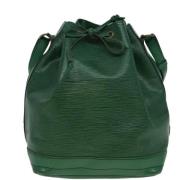 Pre-owned Leather louis-vuitton-bags Louis Vuitton Vintage , Green , D...