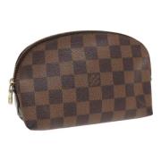 Pre-owned Canvas pouches Louis Vuitton Vintage , Brown , Dames