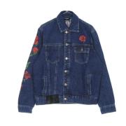 Rode Lente Klassieke Denim Jas Dolly Noire , Blue , Heren