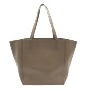 Pre-owned Leather celine-bags Celine Vintage , Gray , Dames