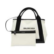 Pre-owned Canvas balenciaga-bags Balenciaga Vintage , White , Dames