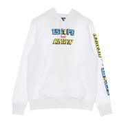 Witte Reckoning Hoodie met Supreme Print Element , White , Heren