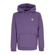 Paarse Essentials Hoodie met Kangaroo-zak Adidas , Purple , Heren