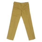 Slim Straight Werkbroek Bronzen Mist Dickies , Brown , Heren