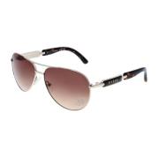 Aviator zonnebril met verlopende glazen Guess , Yellow , Dames