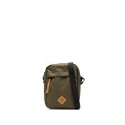 Groene Canvas Schoudertas Timberland , Green , Heren