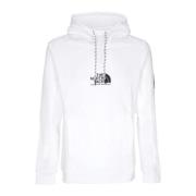 Alpine White Hoodie Heren Sweatshirt The North Face , White , Heren